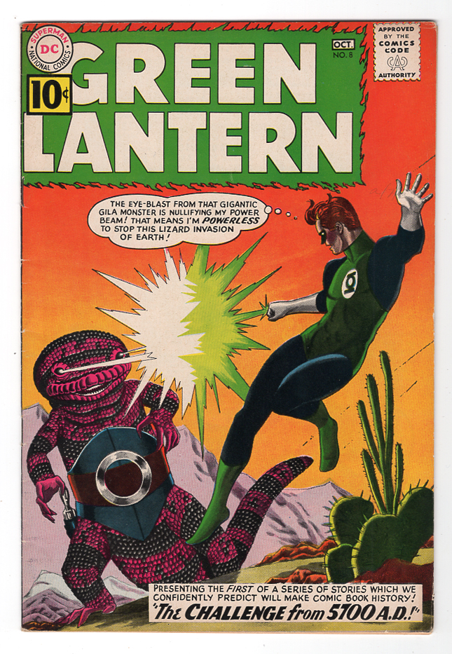 Green Lantern (Silver Age) #8 VF- Front Cover