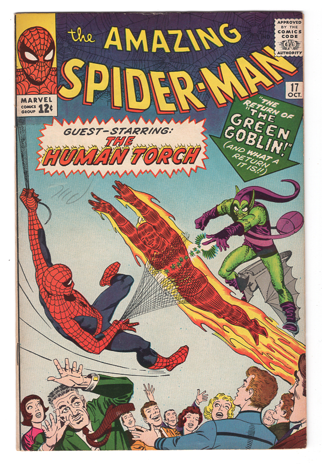 Amazing Spider-Man #17 VF+ Front Cover