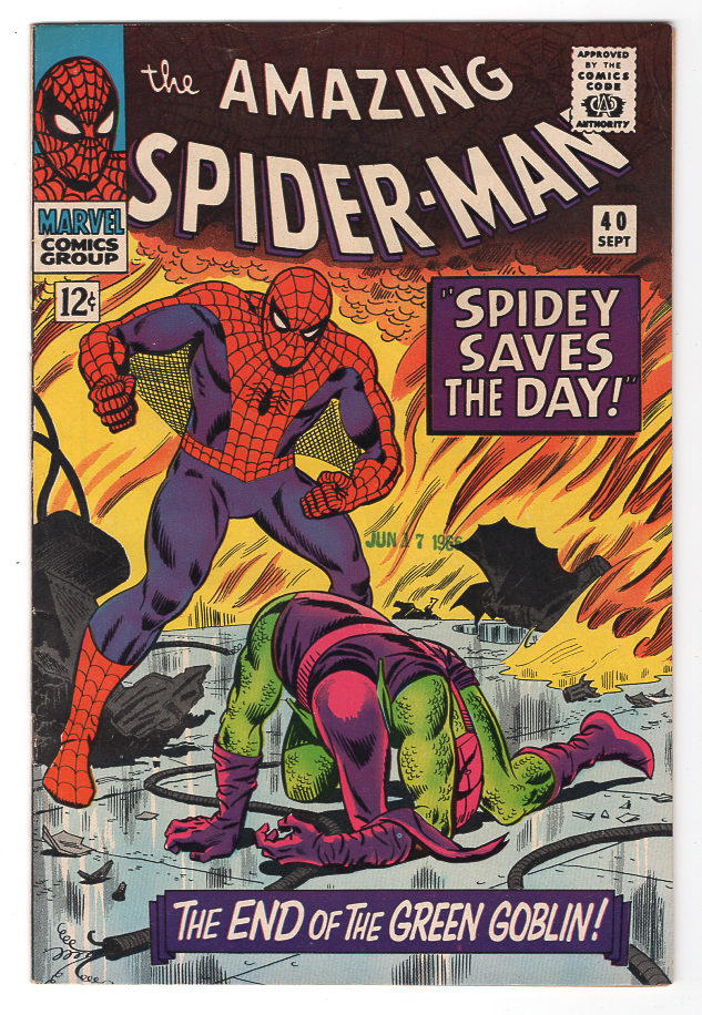 Amazing Spider-Man #40 VF+ Front Cover