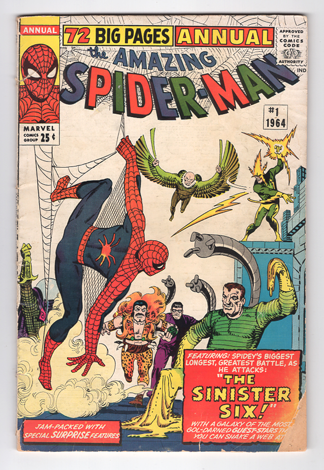 Amazing Spider-Man Annual #1 G/VG Front Cover