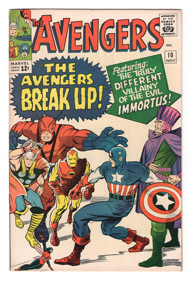 Avengers #10 VF/NM Front Cover