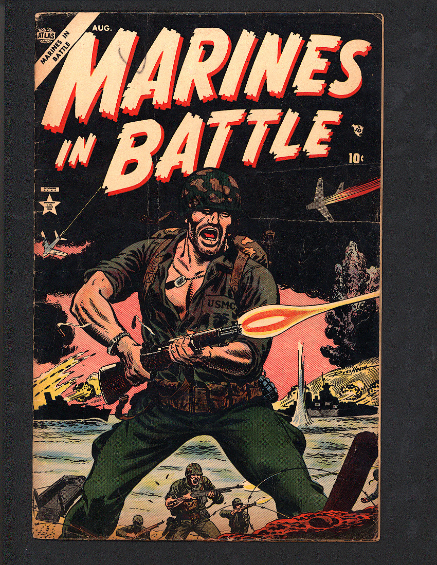 Marines in Battle #1 VG+ Front Cover