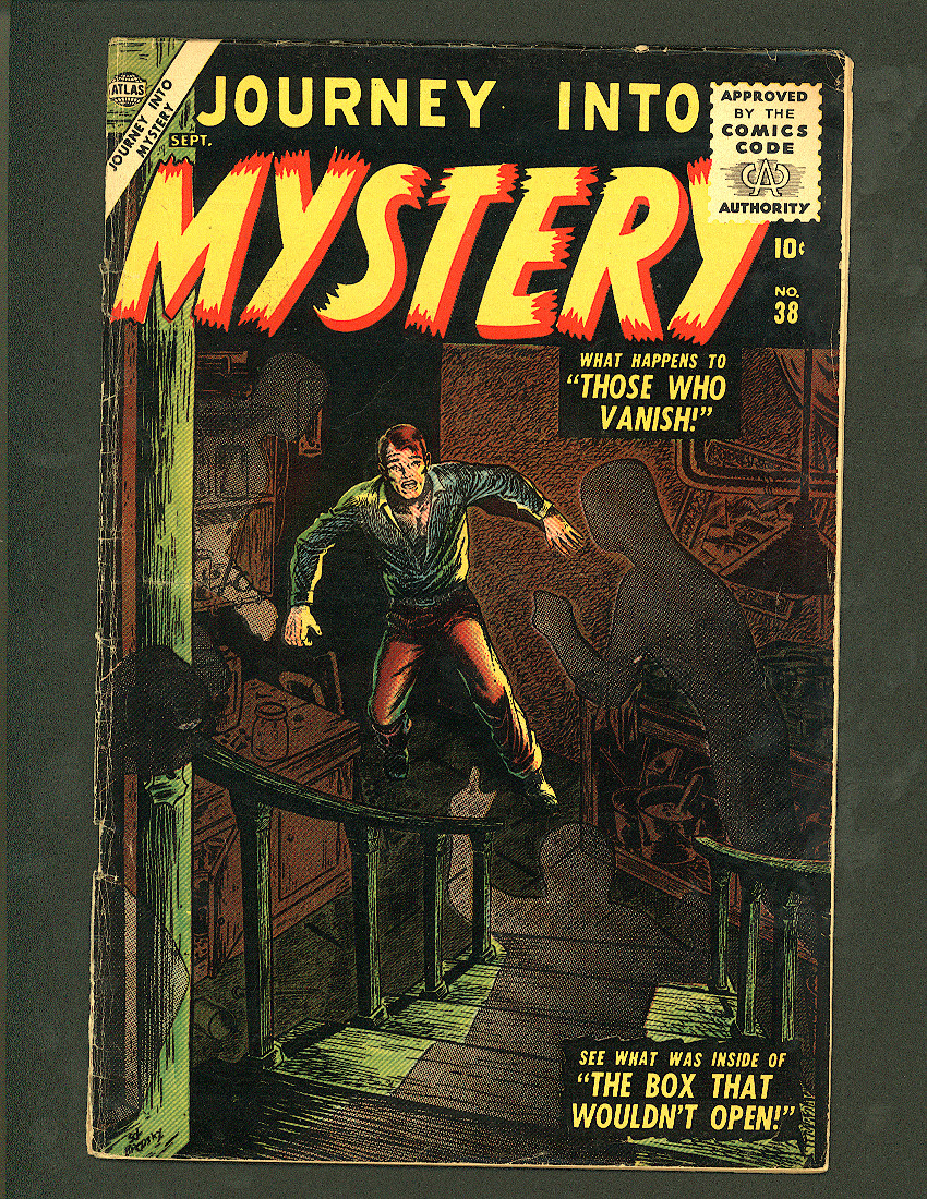 Journey Into Mystery (Pre-Hero) #38 VG- Front Cover