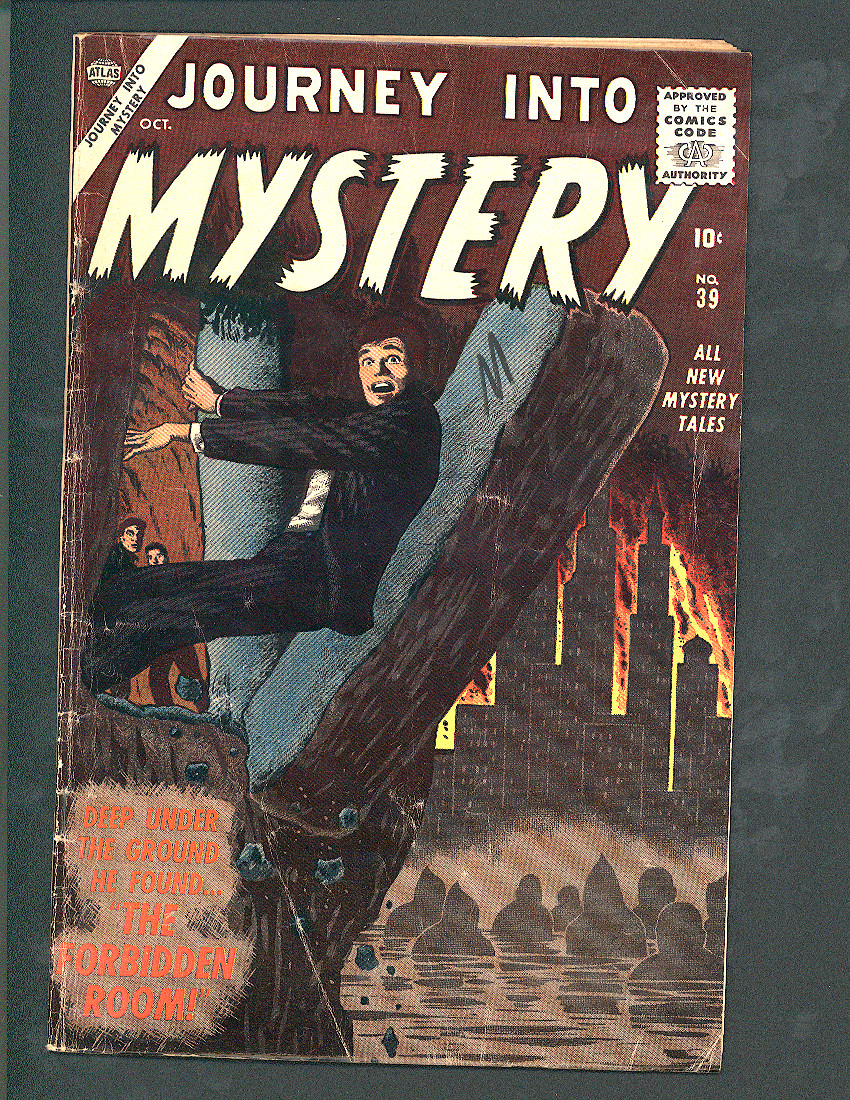 Journey Into Mystery (Pre-Hero) #39 VG- Front Cover