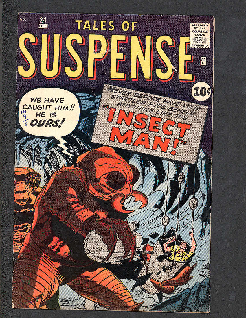 Tales of Suspense (Pre-Hero) #24 VG/F Front Cover