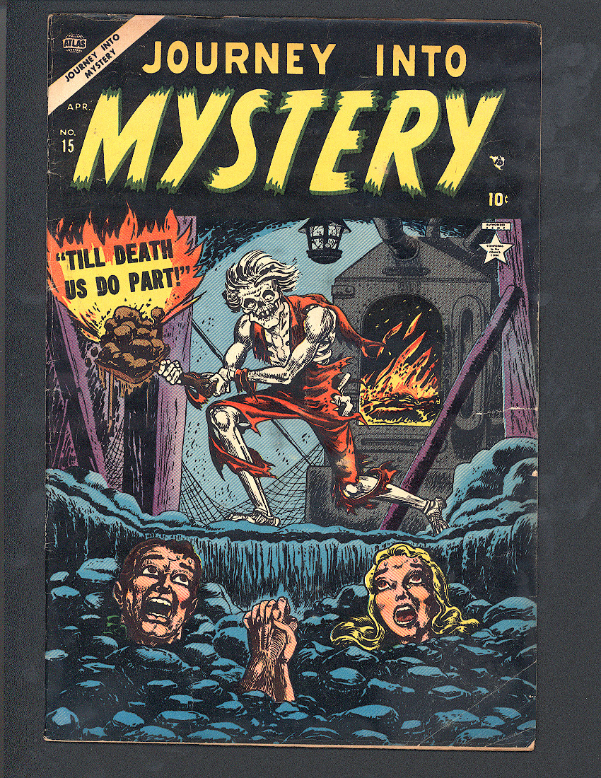 Journey Into Mystery (Pre-Hero) #15 VG+ Front Cover