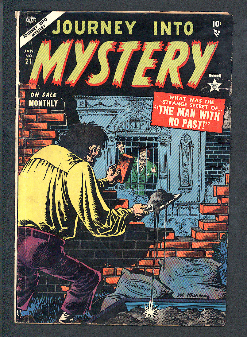 Journey Into Mystery (Pre-Hero) #21 G/VG Front Cover