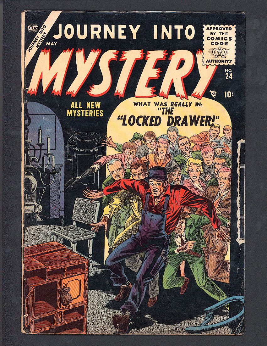 Journey Into Mystery (Pre-Hero) #24 VG Front Cover