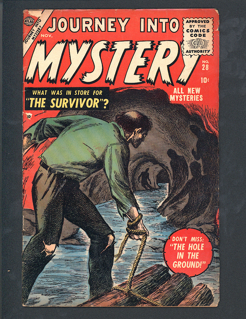 Journey Into Mystery (Pre-Hero) #28 VG- Front Cover
