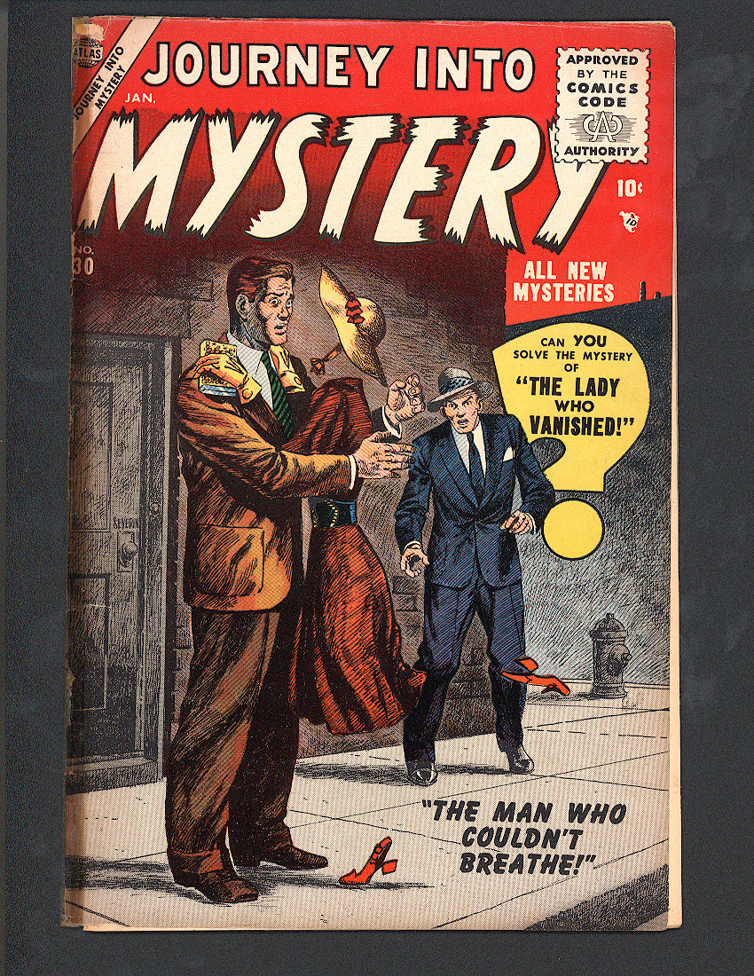 Journey Into Mystery (Pre-Hero) #30 G- Front Cover
