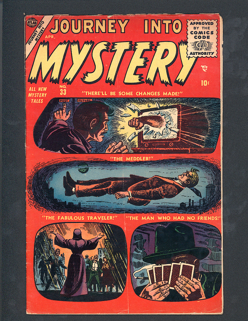 Journey Into Mystery (Pre-Hero) #33 VG Front Cover