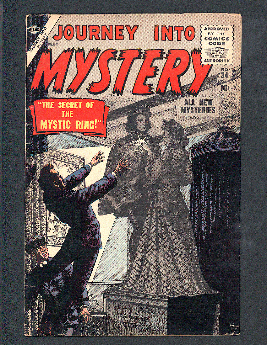 Journey Into Mystery (Pre-Hero) #34 VG/F Front Cover