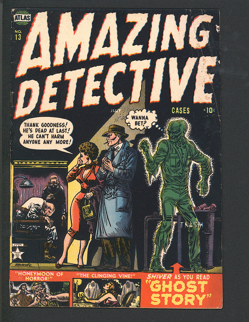 Amazing Detective Cases #13 VG+ Front Cover