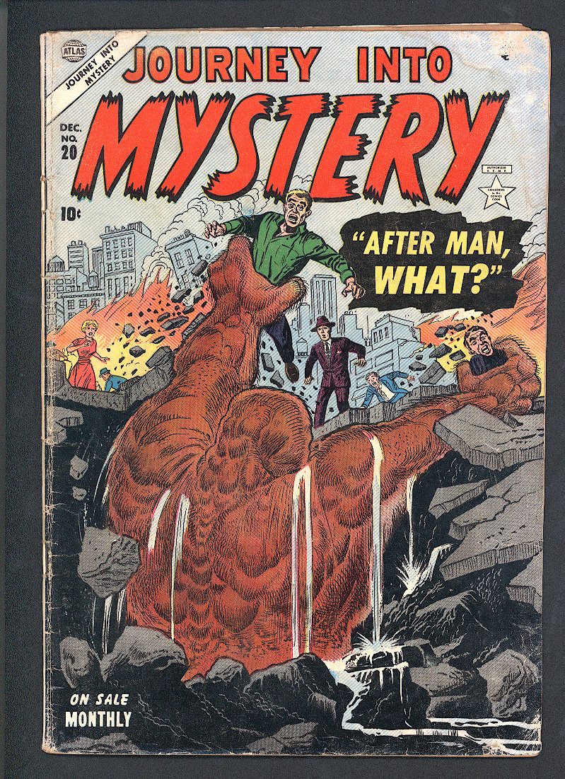 Journey Into Mystery (Pre-Hero) #20 VG+ Front Cover