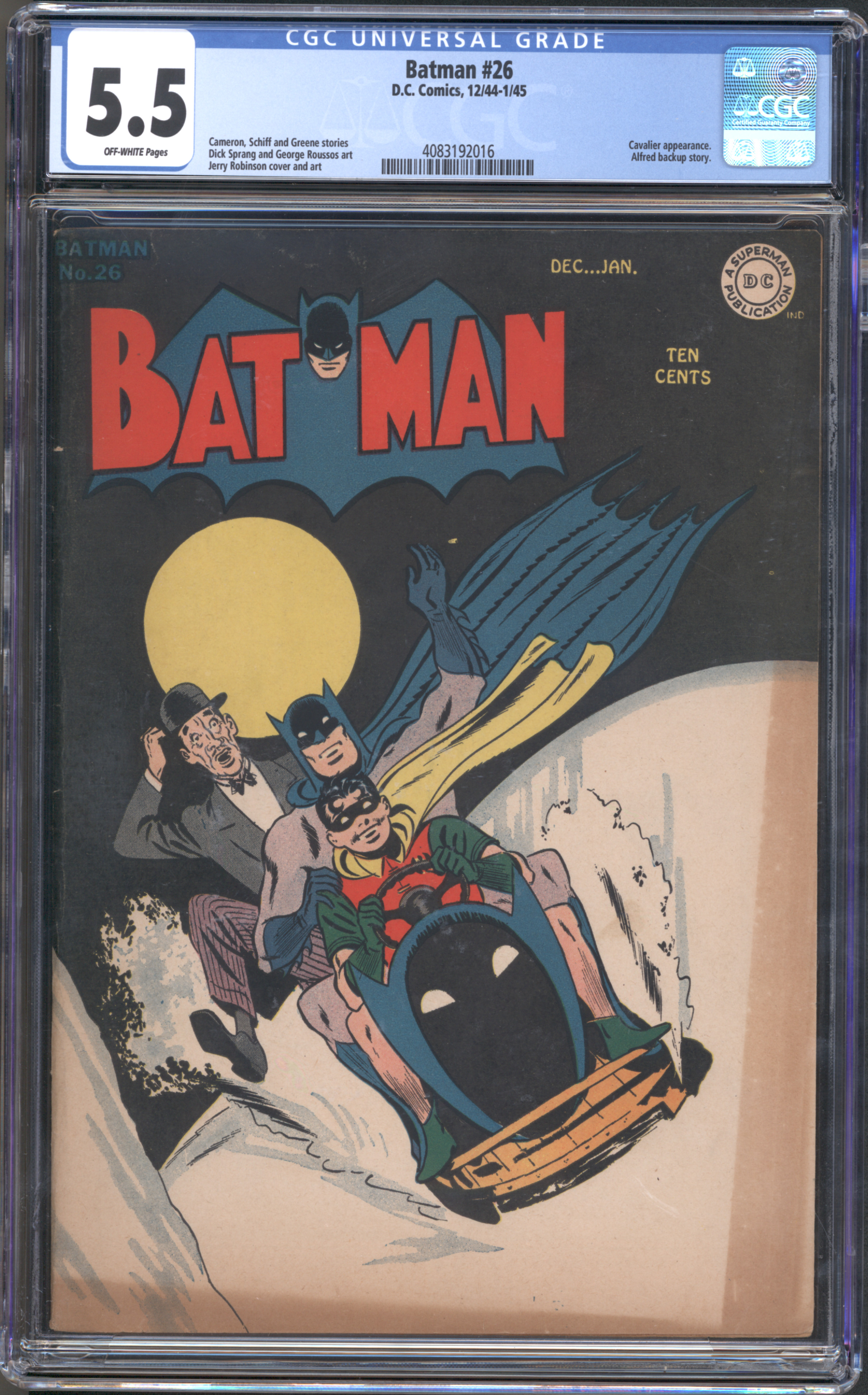 Batman #26 CGC 5.5 Front Cover