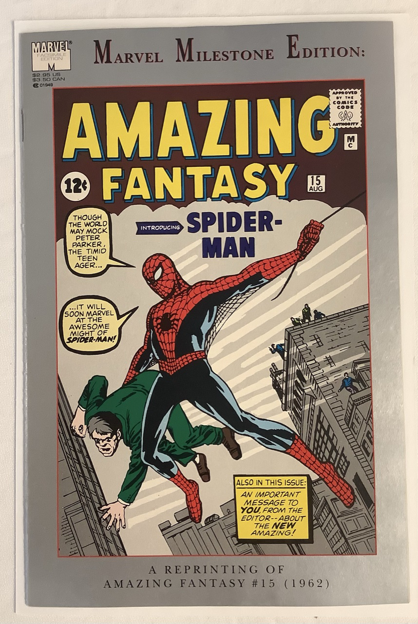 Amazing Fantasy #15 F+ Front Cover