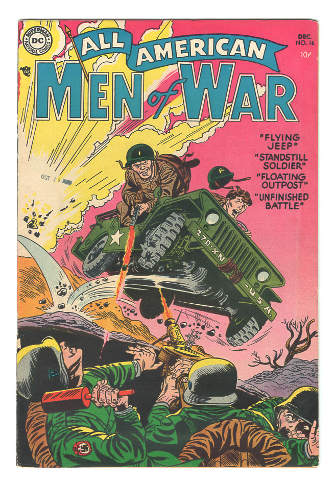 All-American Men of War #16 VF/VF+ Front Cover
