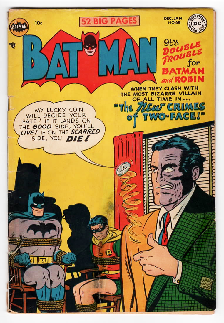 Batman #68 G/VG Front Cover