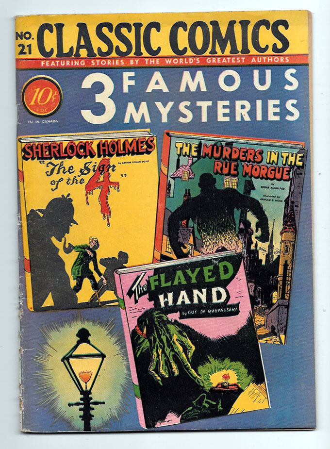 Classic Comics #21 VG/F Front Cover