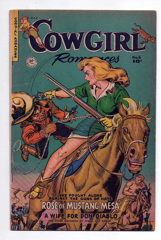 Cowgirl Romances #6 F/F+ Front Cover