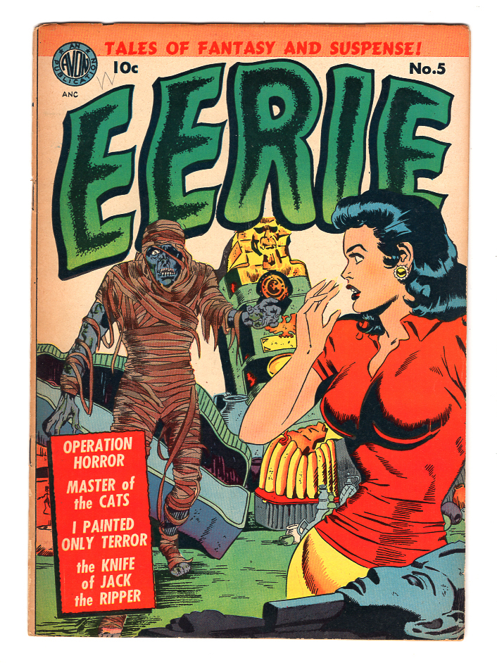 Eerie #5 F+ Front Cover