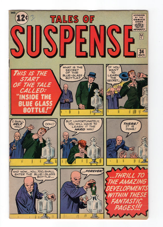 Tales of Suspense (Pre-Hero) #34 NM- Front Cover