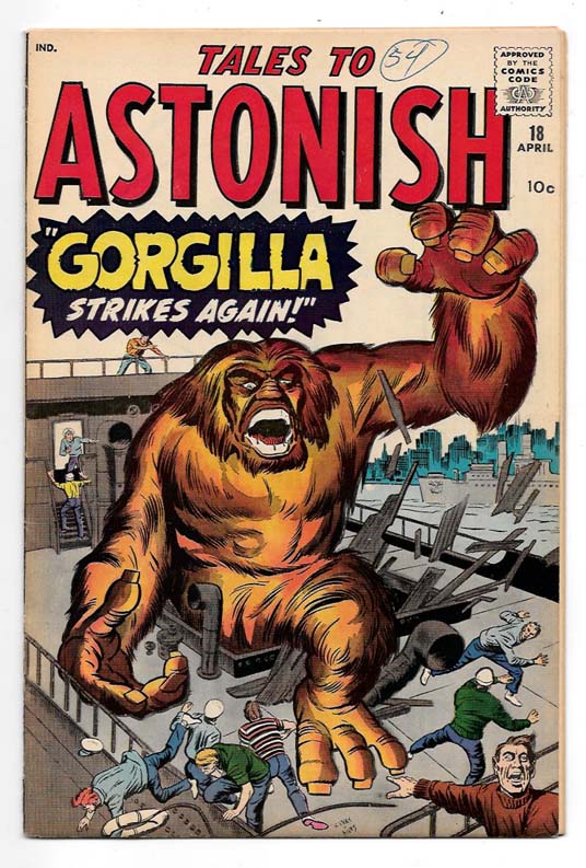 Tales to Astonish (Pre-Hero) #18 VF/VF+ Front Cover