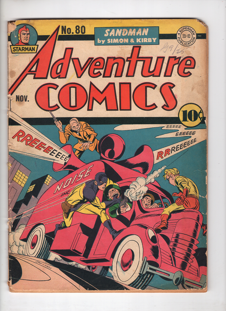 Adventure Comics #80 G/VG Front Cover
