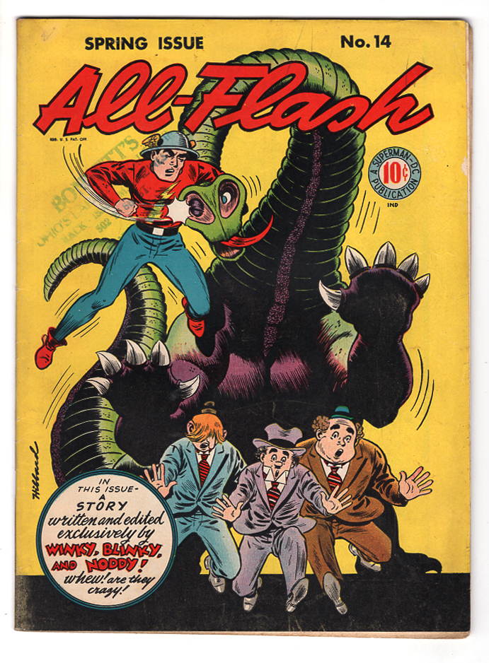 All-Flash #14 F/VF Front Cover