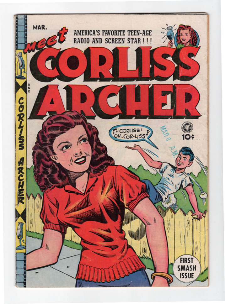 Meet Corliss Archer #1 F Front Cover