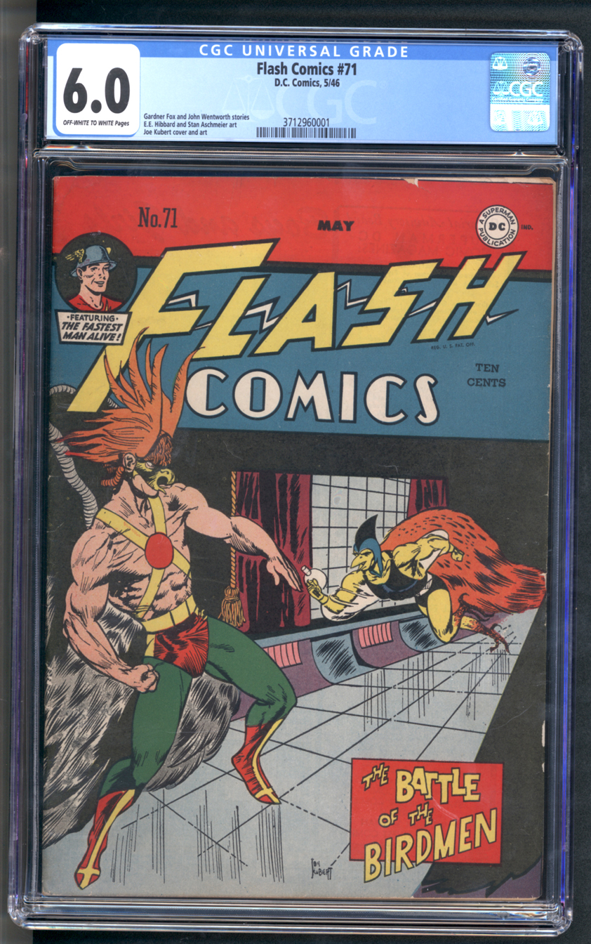 Flash (Golden Age) #71 CGC 6.0 Front Cover