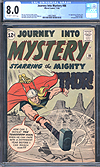 Journey Into Mystery (Thor) #86 CGC 8.0
