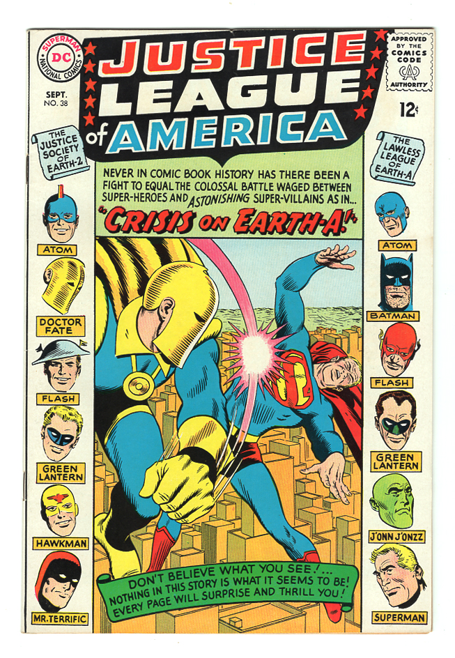 Justice League of America #38 VG+ Front Cover