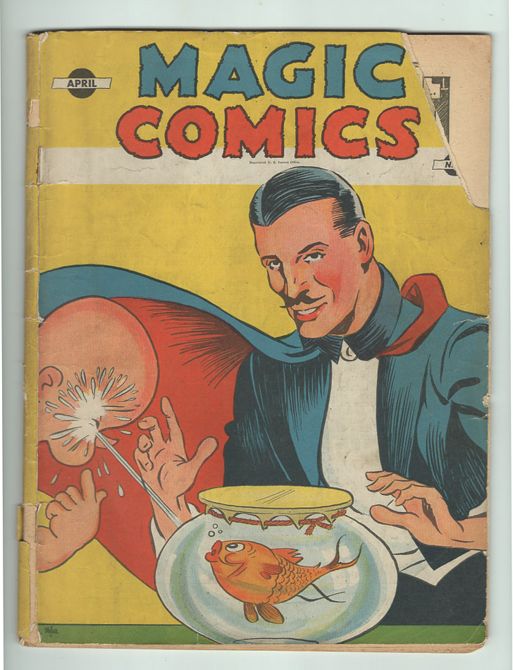Magic Comics #9 G- Front Cover