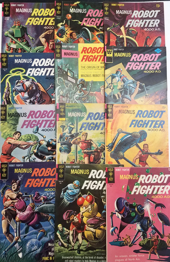 Magnus Robot Fighter Lot #1 F Front Cover