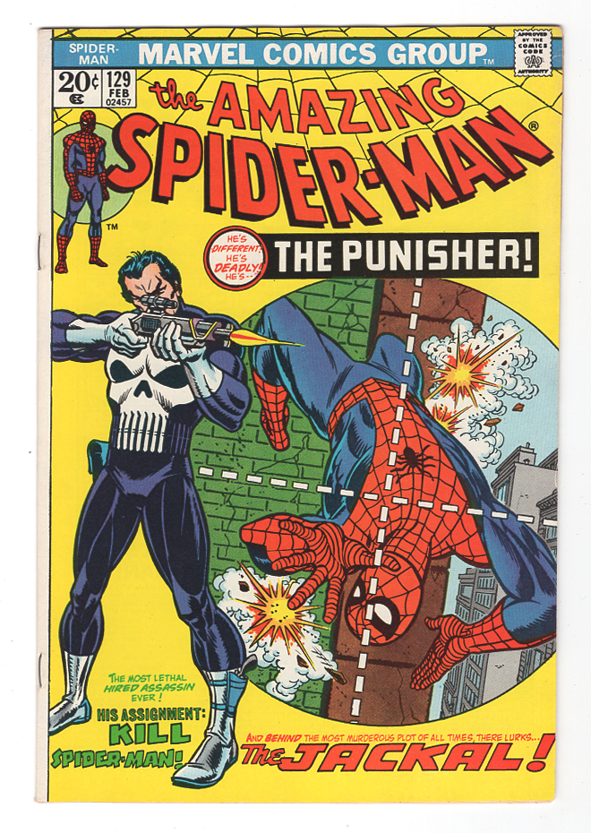 Amazing Spider-Man #129 VF/NM Front Cover