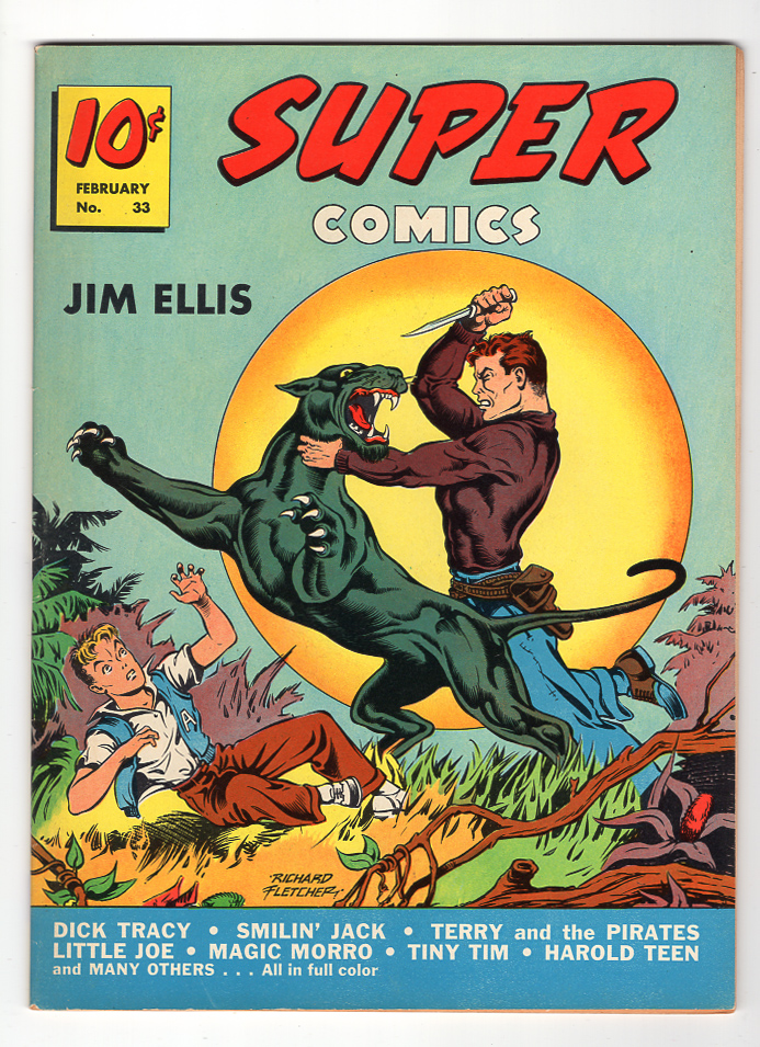 Super Comics #33 NM- Front Cover