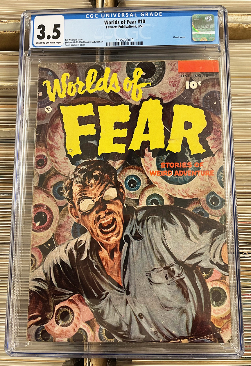 Worlds of Fear #10 CGC 3.5 Front Cover
