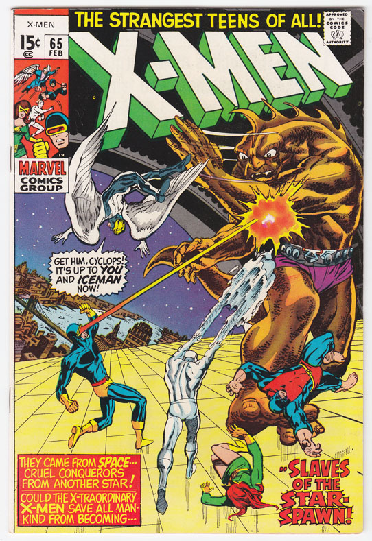 X-Men #65 NM Front Cover