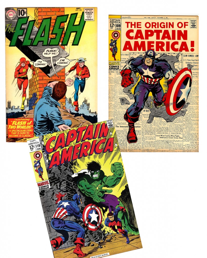 Flash 123, Captain America 109 and 110