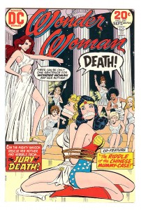 Wonder Woman # 207 Wonder woman bound and gagged