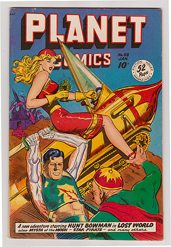 Golden Age Comic Book Sample