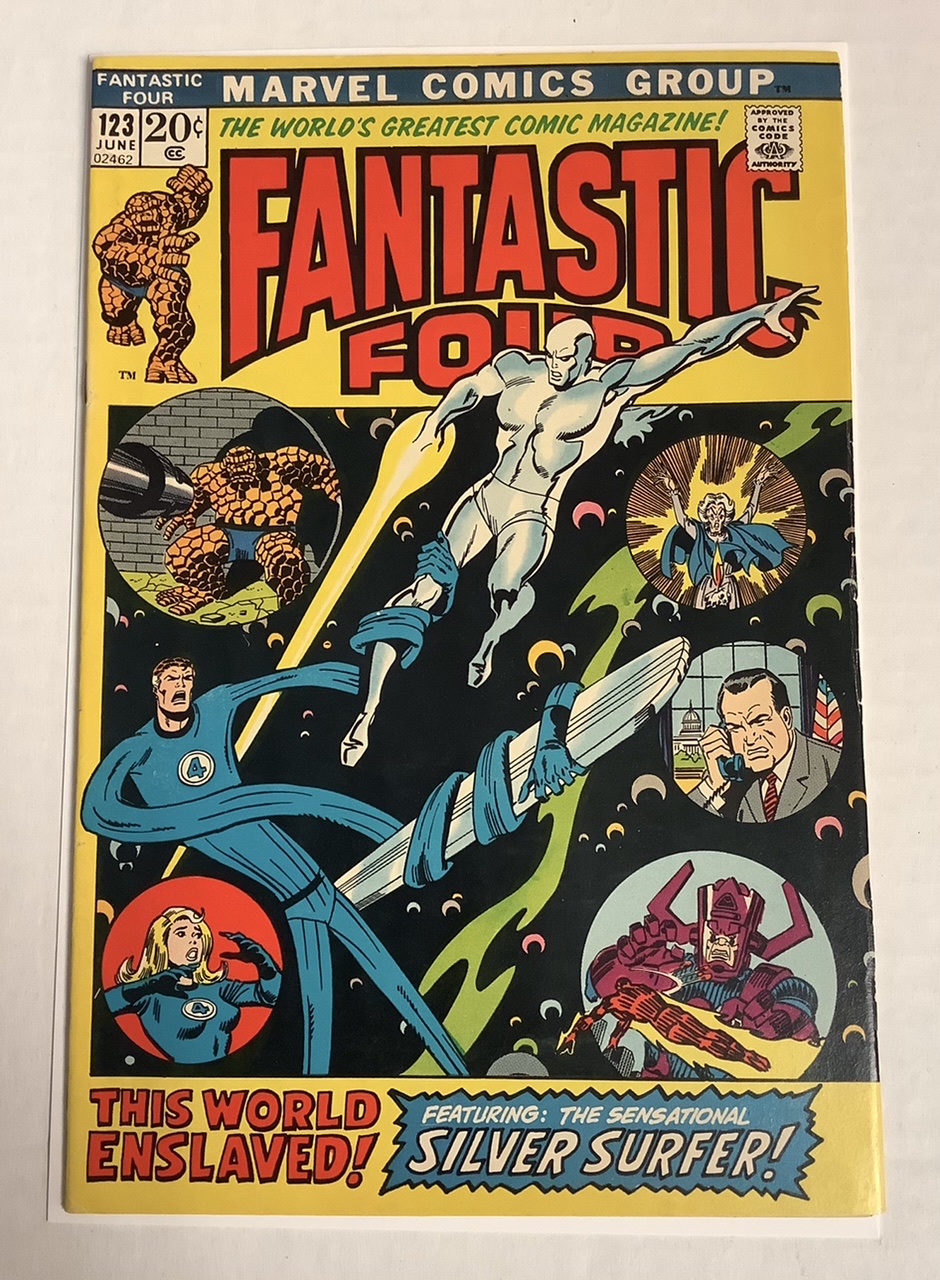 Fantastic Four #123 F+ Front Cover
