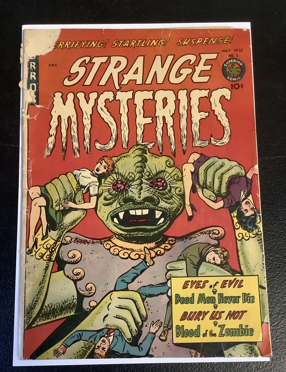 Strange Mysteries #5 G+ Front Cover