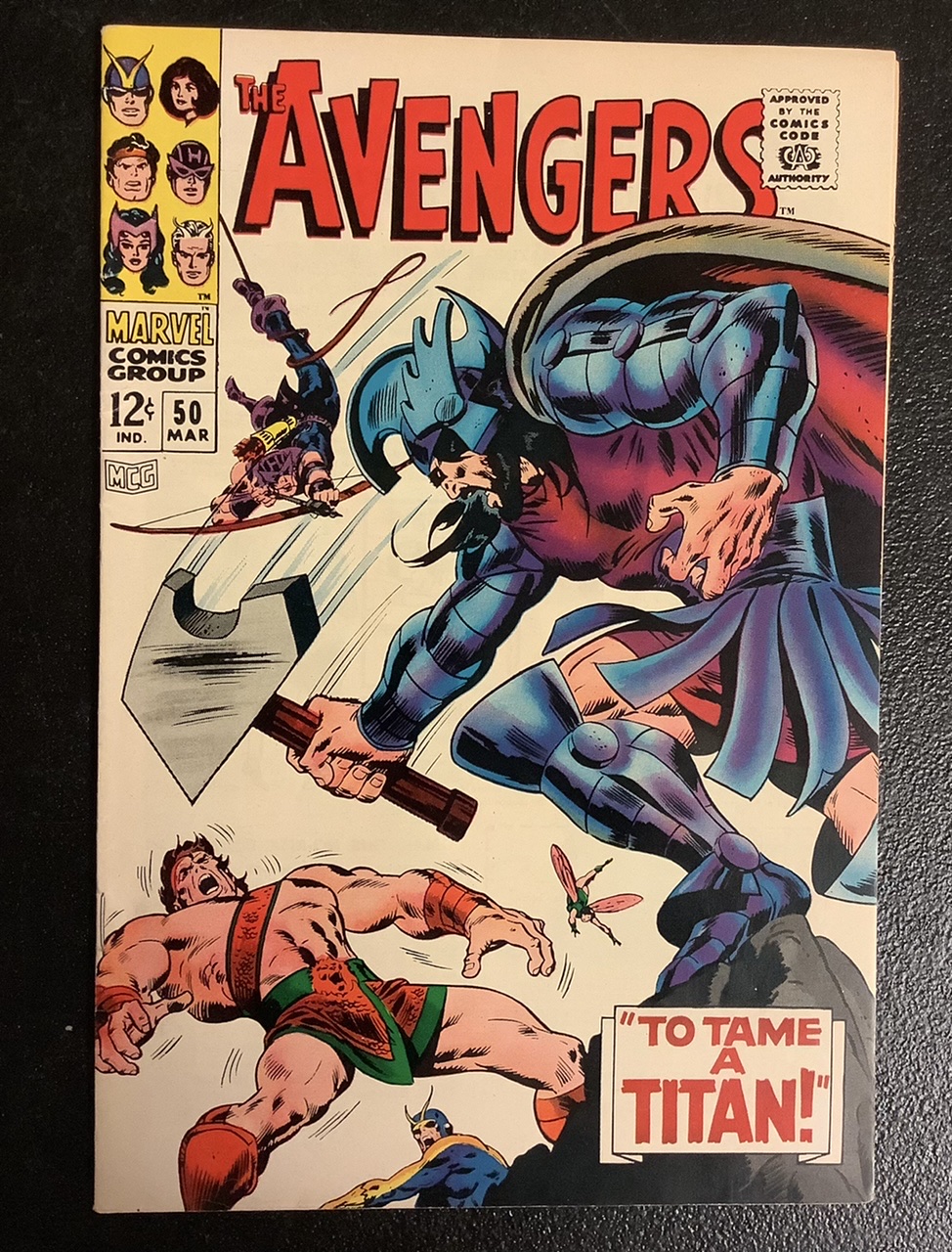 Avengers #50 VF/NM Front Cover