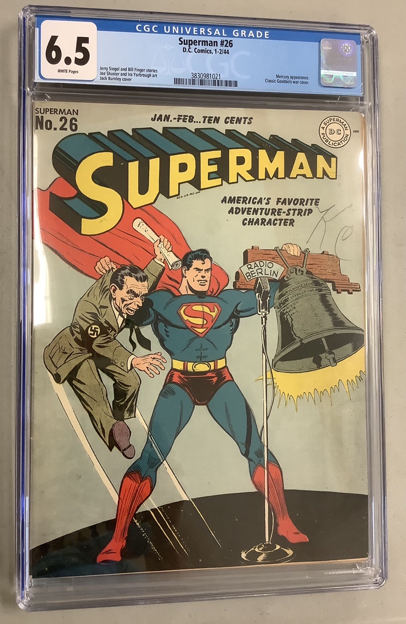 Superman #26 CGC 6.5 Front Cover