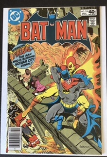 Cover of Batman #318