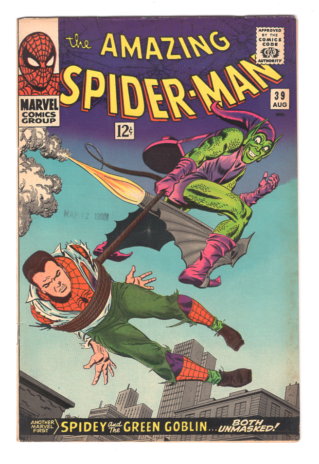 Amazing Spider-Man #39 F+ Front Cover