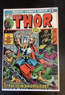 Cover of Thor #213