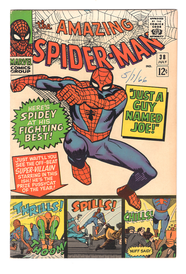 Amazing Spider-Man #38 VF Front Cover